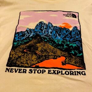 The North Face graphic long sleeve T-shirt XL